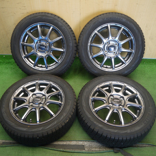 ほぼ未使用！25年！キレイ◎スタッドレス 155/65R14 ヨコハマ アイスガード iG70 SIBILLA NEXT NS10 シビラ ネクスト 14インチ PCD100/4H◎6081902Hス