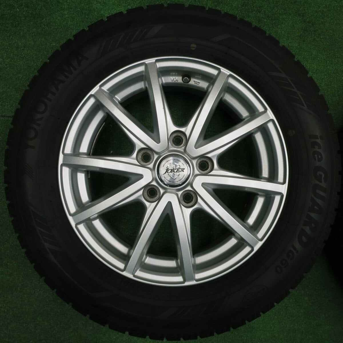 バリ溝！20年！キレイ！8.5分★スタッドレス 195/65R15 ヨコハマ アイスガード iG60 JOKER ジョーカー 15インチ PCD114.3/5H★4111501NJス