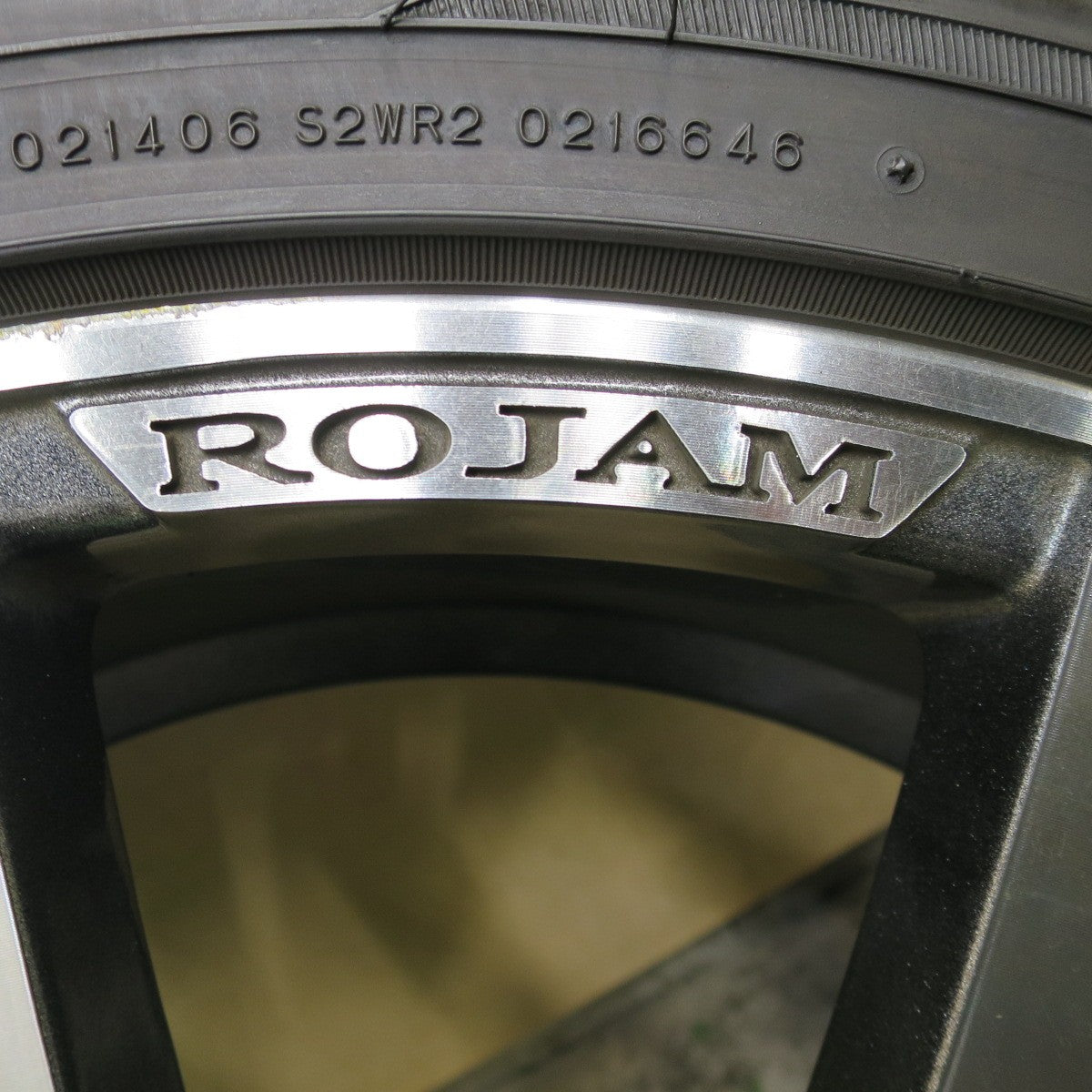 センサー付！バリ溝！24年！9分◎レクサス 等 ROJAM Slave 265/40R22 ファルケン アゼニス FK510 SUV ロジャム スレイヴ 22インチ PCD114.3/5H◎6081205NGノ