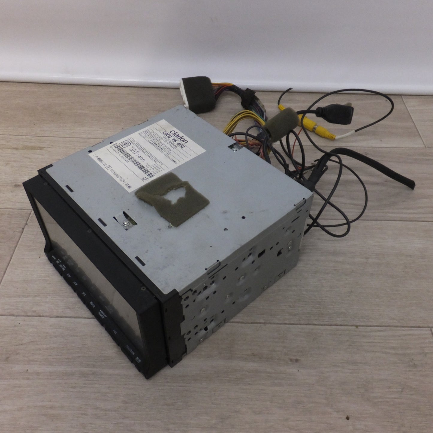 [送料無料] ★クラリオン製 マツダ 純正 カーナビゲーション C9CD V6 650[15]★