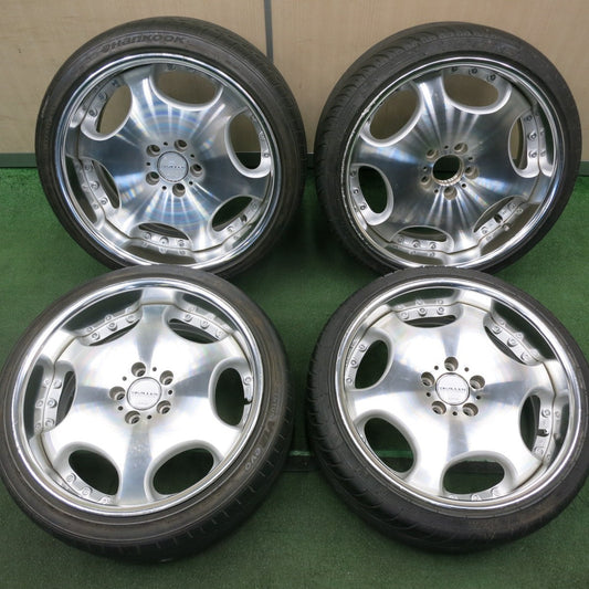 *送料無料* バリ溝！23年！9.5分★SHALLEN AME 225/35R19 245/35R19 ナンカン ウルトラスポーツ NS-2 ハンコック ベンタス V12 evo シャレン PCD114.3/5H★4051303NJノ