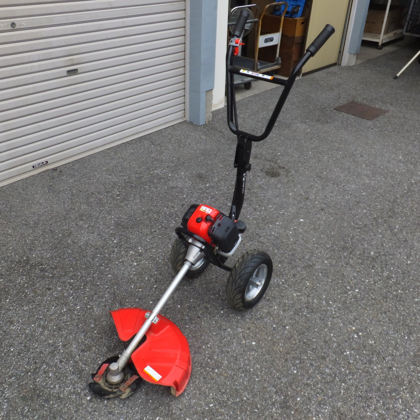 [送料無料] 岐阜発 美品★丸山製作所 MARUYAMA 手押し式草刈機 速刈り君Jr. K-28T コメリオリジナル★