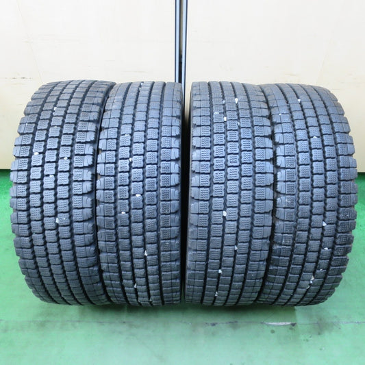 バリ溝！22年！9.5分★トラック タイヤ 265/70R19.5 140/138J スタッドレス ブリヂストン W910 19.5インチ★5021412イスタ