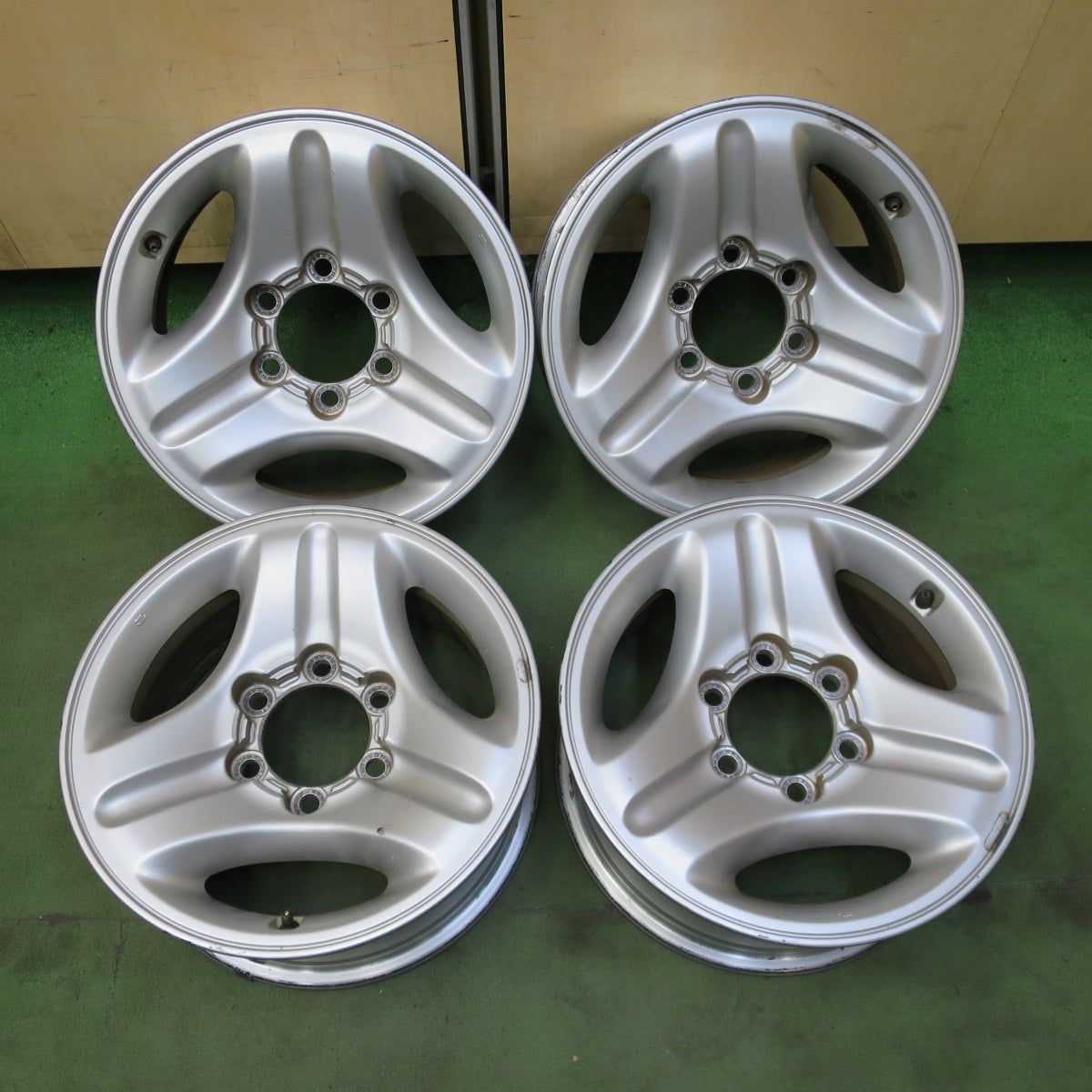 4本価格★トヨタ 90系 ランクル プラド 純正 ホイール 16インチ 16×7JJ PCD139.7/6H★6072201NGホ