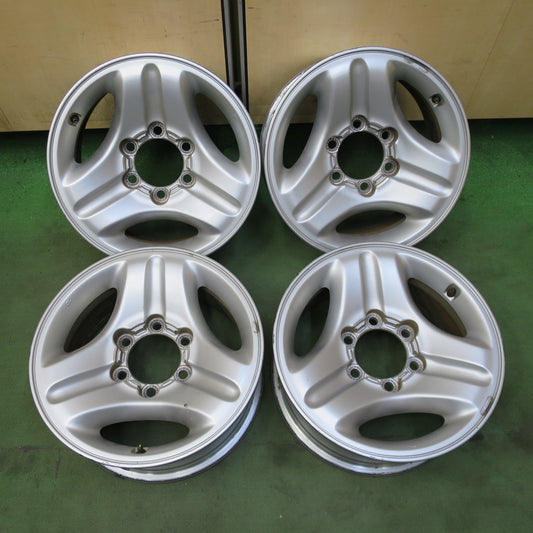 4本価格★トヨタ 90系 ランクル プラド 純正 ホイール 16インチ 16×7JJ PCD139.7/6H★6072201NGホ