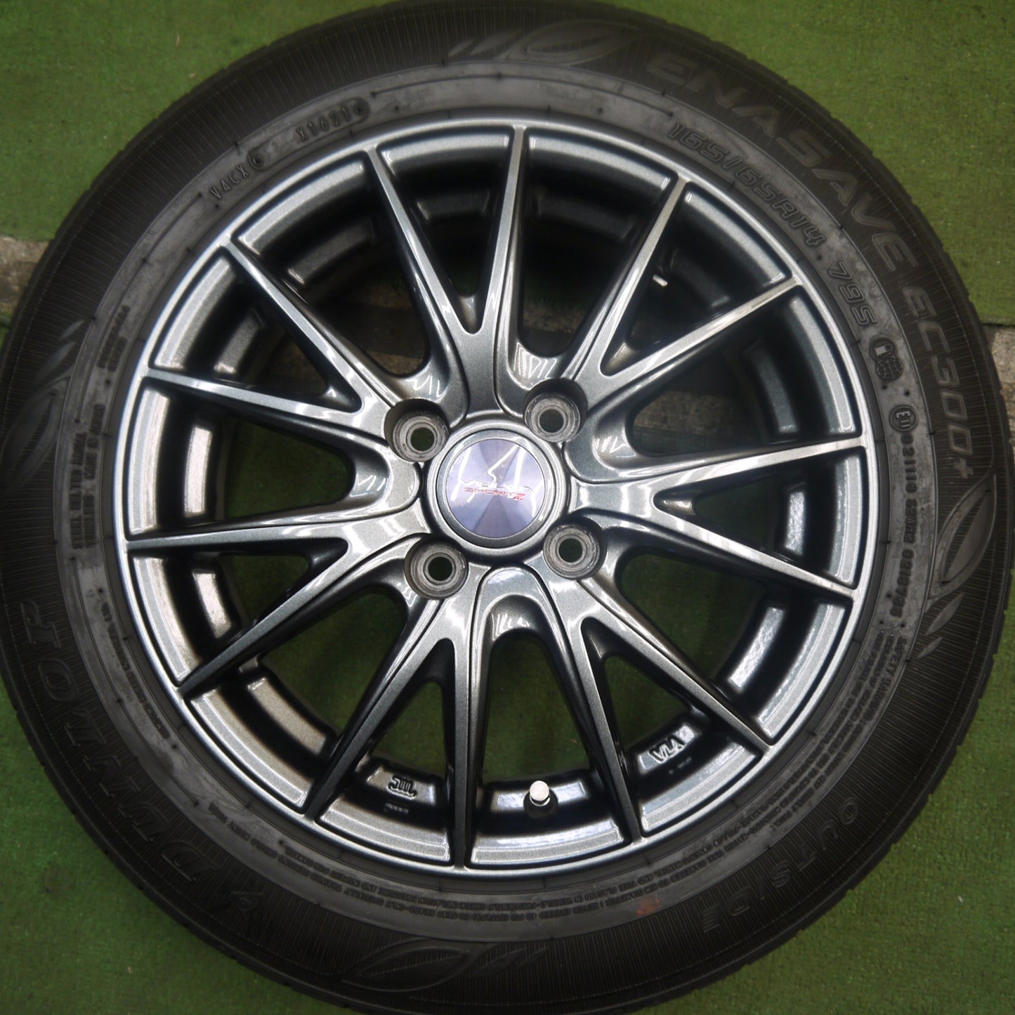 キレイ！22年★165/65R14 ダンロップ エナセーブ EC300+ ヨコハマ BluEarth-ES ES32 VELVA SPORTZ ヴェルヴァ 14インチ PCD100/4H★5092401Hノ