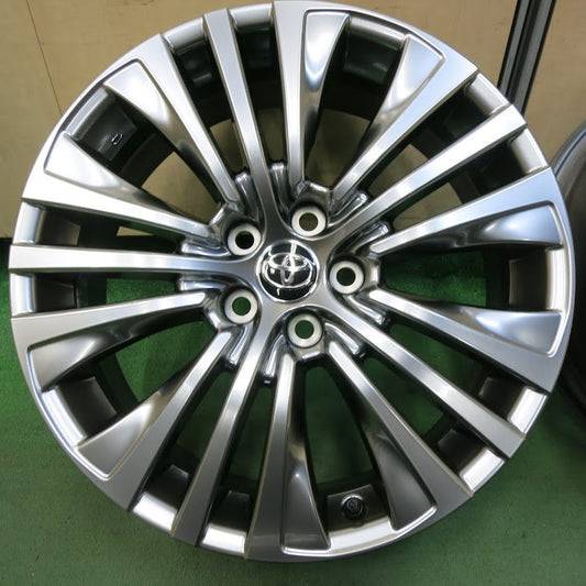 新車外し・1本価格★トヨタ 80系 ハリアー Zグレード 純正 ホイール 19インチ 19×7J PCD114.3/5H★5043005SYホ(1)