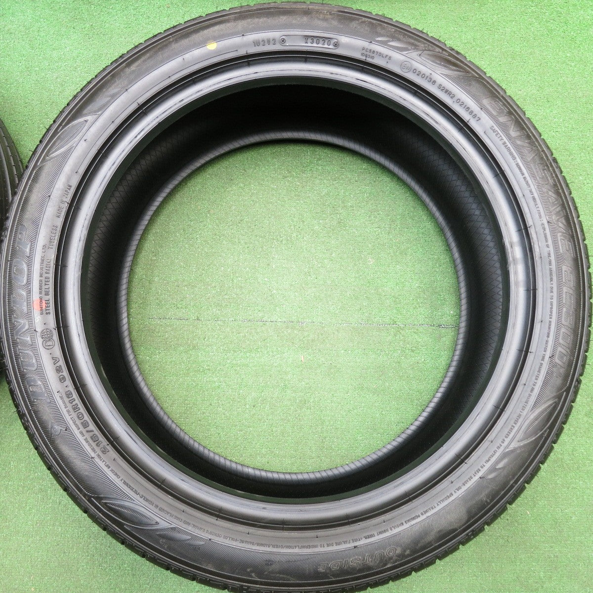 新車外し★215/50R18 ダンロップ エナセーブ EC300+ タイヤ 18インチ ヤリスクロス CX-3 等★6012511HAノタ