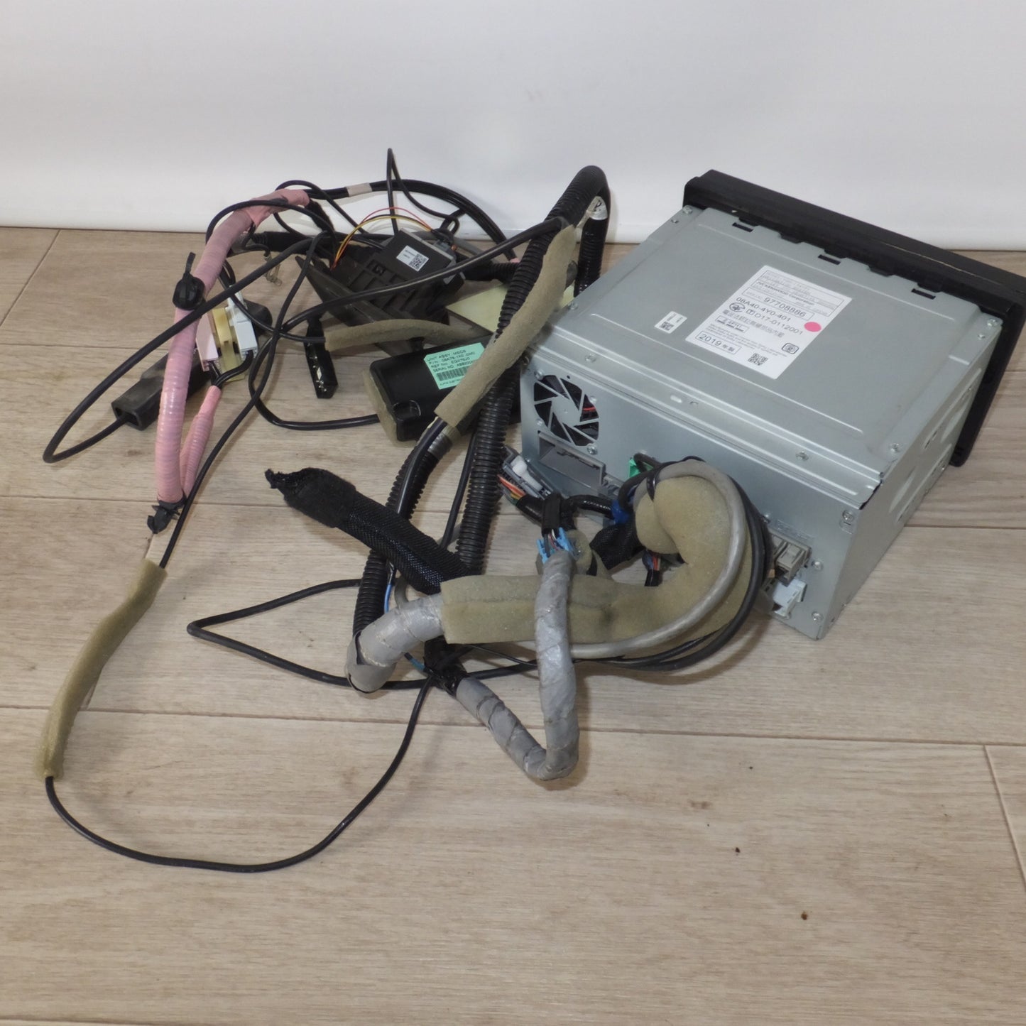 [送料無料] 現状品★ケンウッド製 ホンダ 純正 ベーシックインターナビ Gathers VXM-194VFI セキュリティロック[24]★