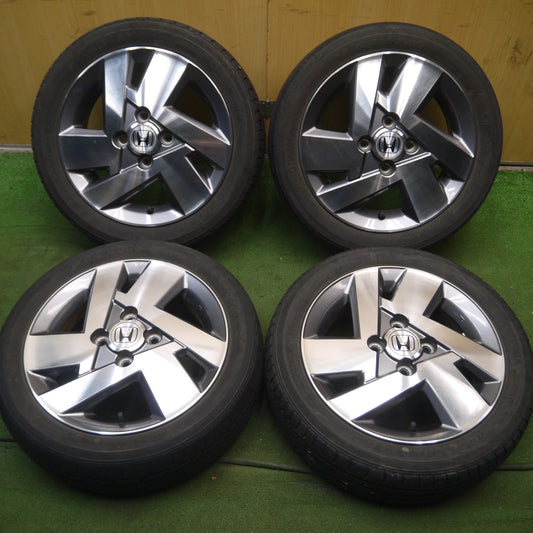 *送料無料* 4本価格★ホンダ ゼスト 純正 165/55R14 ヨコハマ アドバン A-461 14インチ PCD100/4H★4061002Hノ