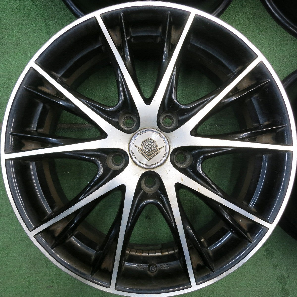 4本価格★STEINER NEX-TX5 17インチ ホイール シュタイナー 17×7J PCD114.3/5H★6050504HAホ