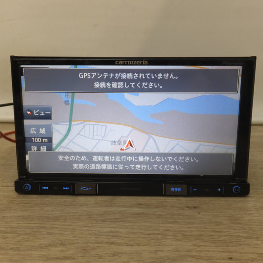 [送料無料] ★カロッツェリア carrozzeria AV一体型メモリーナビゲーション 楽ナビ AVIC-RZ06(9)★