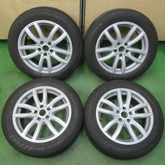 バリ溝！22年！8.5分★BMW 等 MAK FAHR 225/55R17 スタッドレス ノキアン ハッカペリッタ R5 FRT 17インチ ファー PCD112/5H★6022607イス
