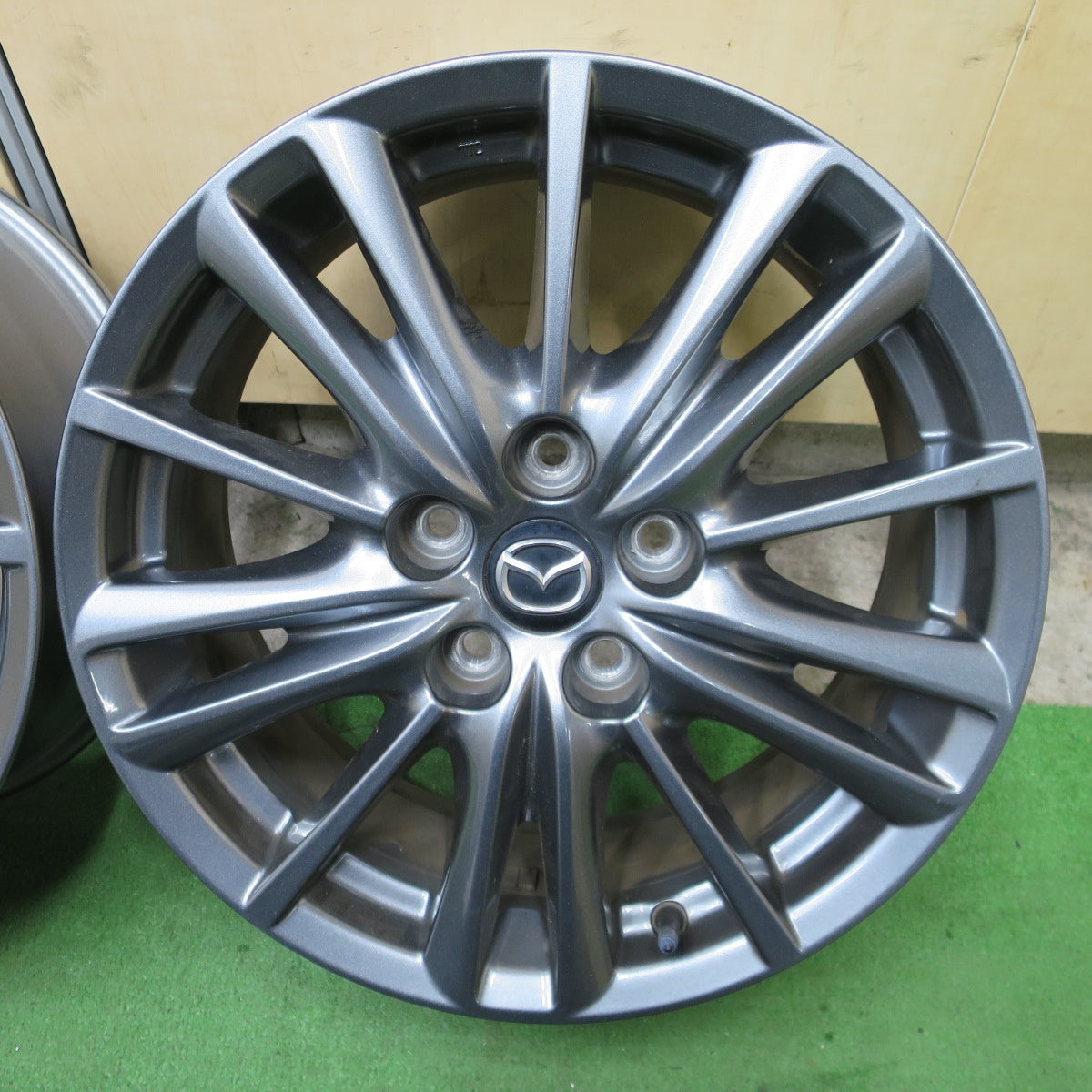 4本価格★マツダ CX-5 純正 ホイール 17インチ 17×7J CX5 PCD114.3/5H★6022502NGホ
