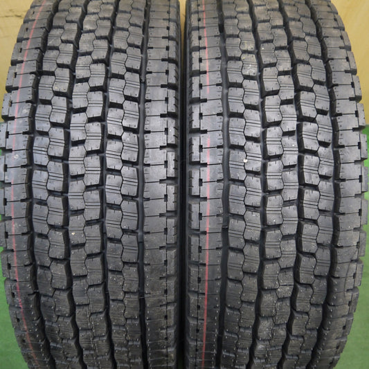 未使用！23年！2本★トラック タイヤ 245/70R19.5 136/134J スタッドレス ブリヂストン W999 19.5インチ★5061104KKスタ