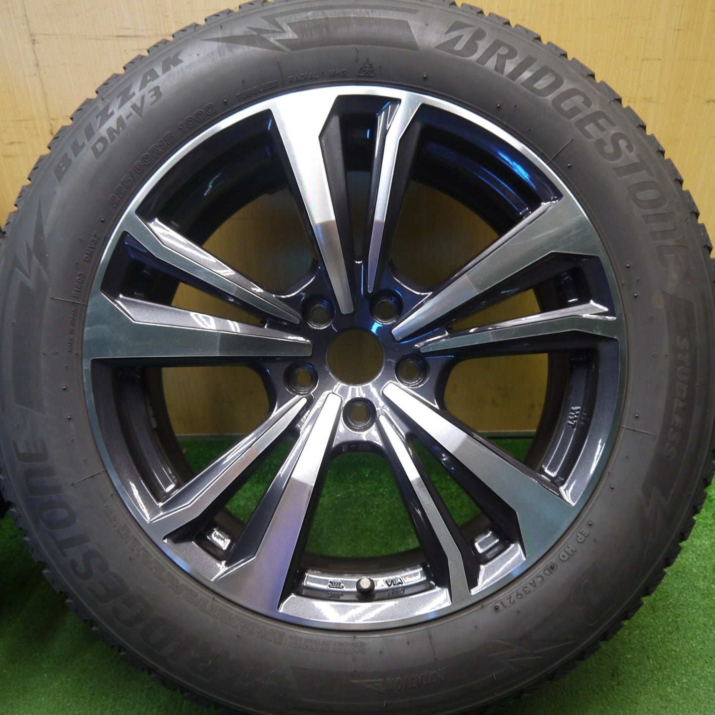 4本価格★BMW 等 smartline 365 225/60R18 スタッドレス ブリヂストン ブリザック DM-V3 スマートライン 18インチ PCD112/5H★6030403Hス