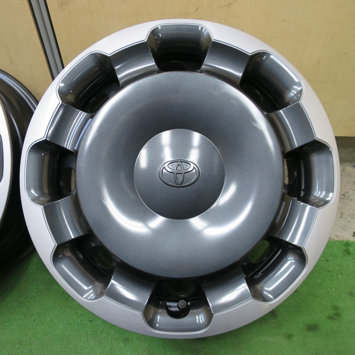 新車外し★トヨタ 10系 シエンタ Zグレード 純正 スチール ホイール 15インチ 15×5.5J PCD100/5H★6061203NGホ