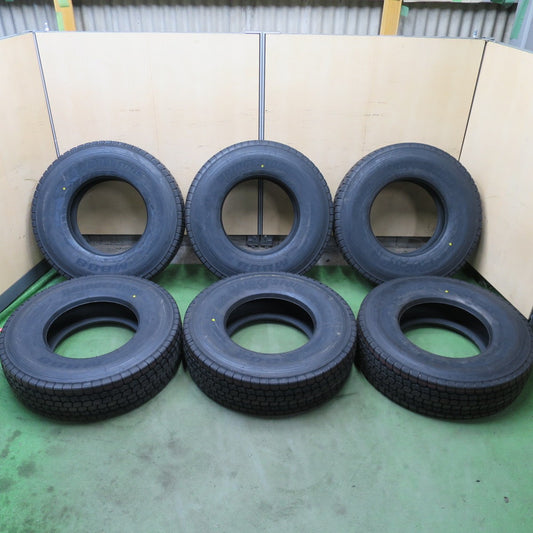 未使用！26年！6本◎トラック タイヤ 245/80R17.5 133/131J ブリヂストン M888 ミックス オールシーズン 17.5インチ◎6092501NGスタ