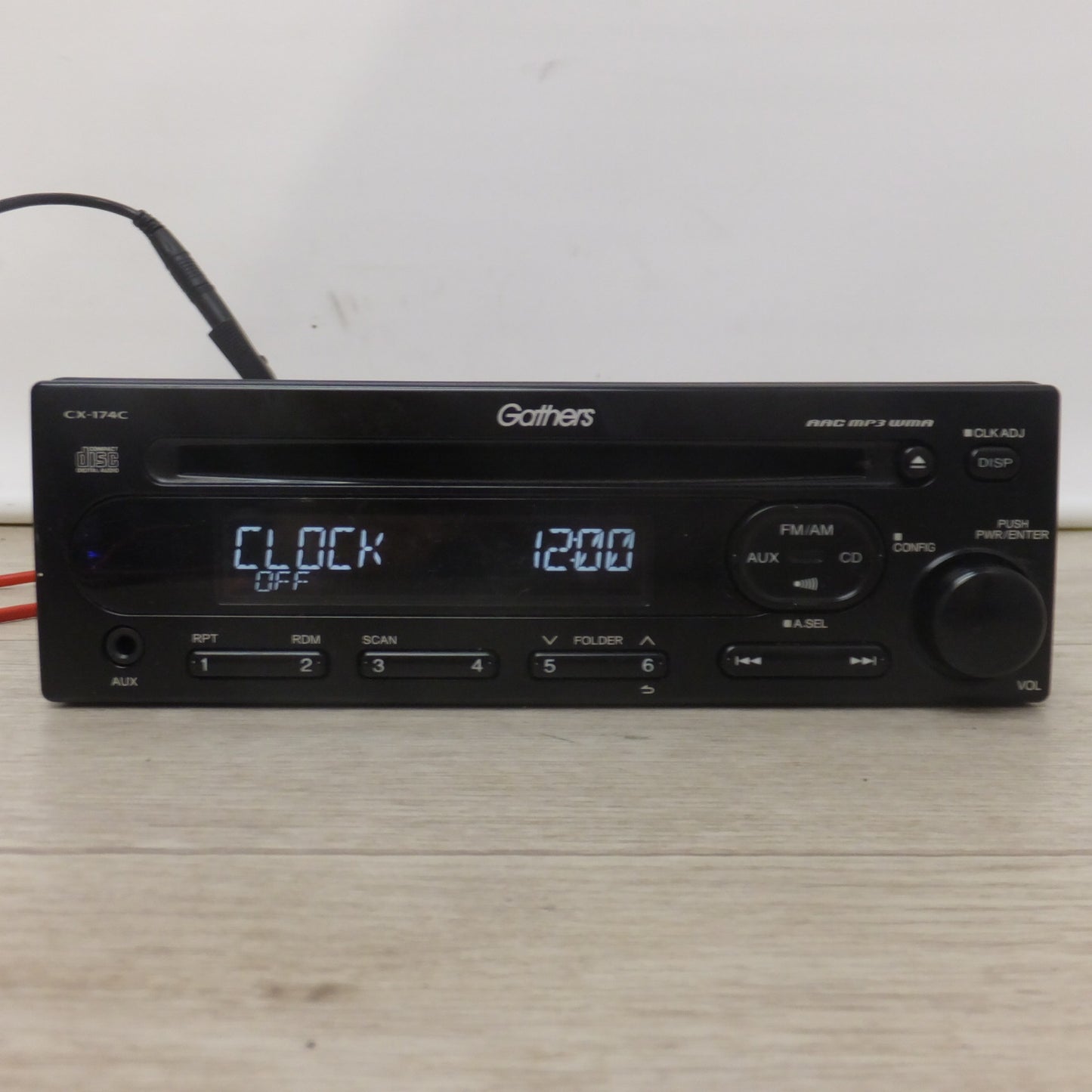 [送料無料] ★ケンウッド製 ホンダ 純正 カーオーディオ CDチューナー Gathers CX-174C[8]★