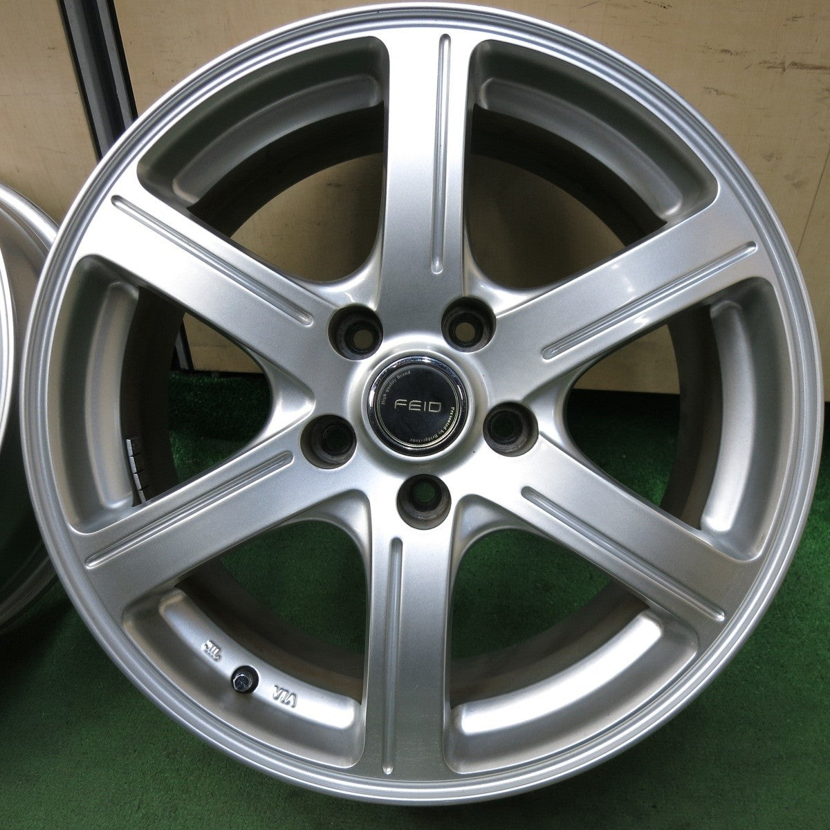 4本価格★FEID ブリヂストン 製 17インチ ホイール 17×7J PCD114.3/5H★5032106SYホ