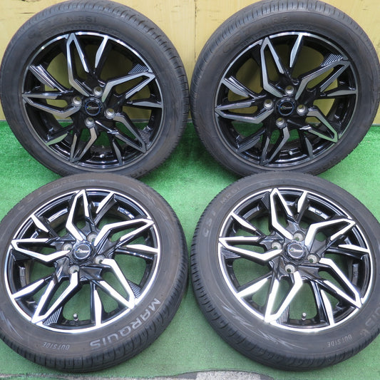 バリ溝！23年！キレイ！9.5分★Chronus CH-112 165/55R15 マーキス CST MR61 クロノス 15インチ N-BOX デイズ 等 軽サイズ PCD100/4H★5060402NJノ