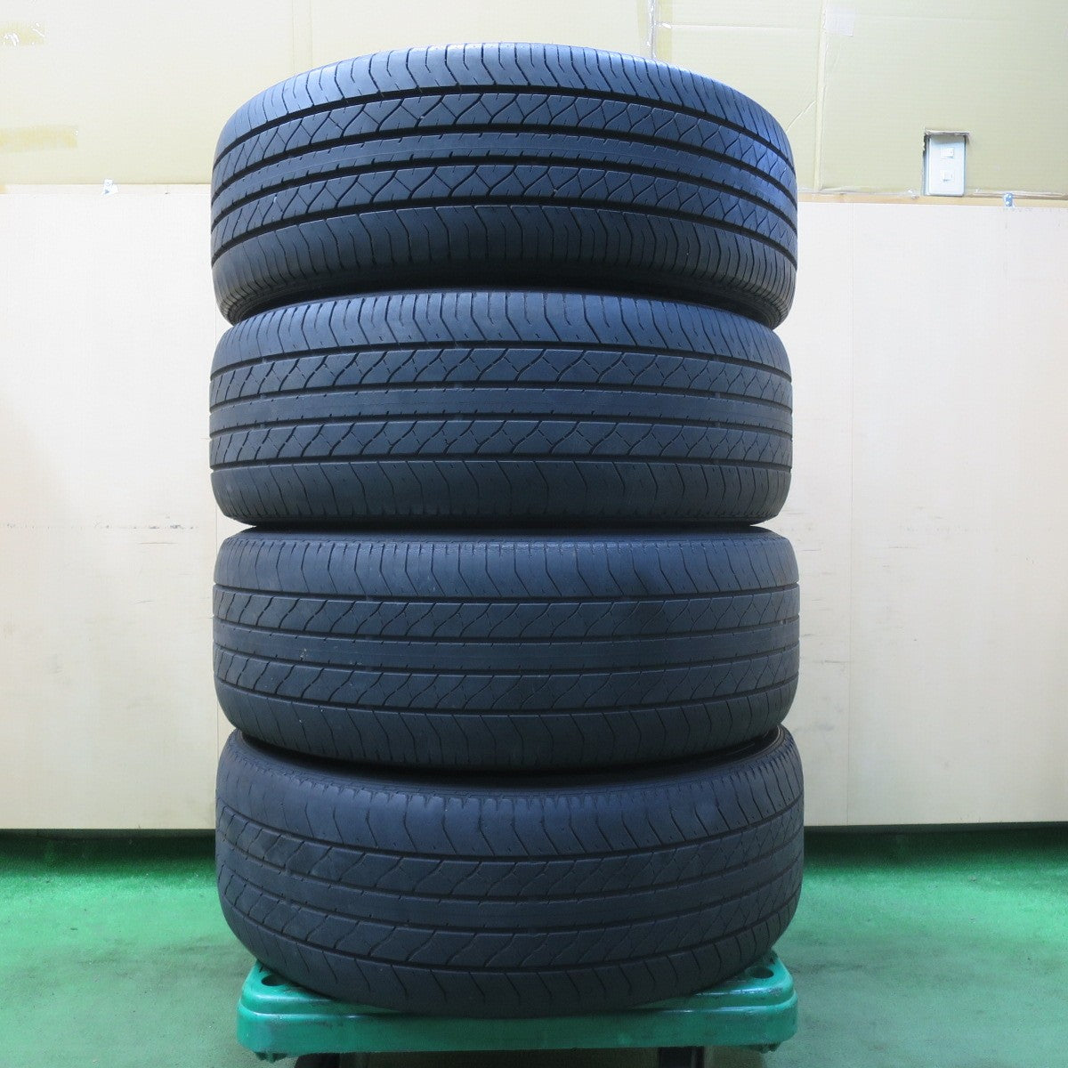 [送料無料] バリ溝！21年！9分★レクサス RX Fスポーツ 純正 235/55R19 ダンロップ SPスポーツ 270 19インチ PCD114.3/5H★5031801イノ