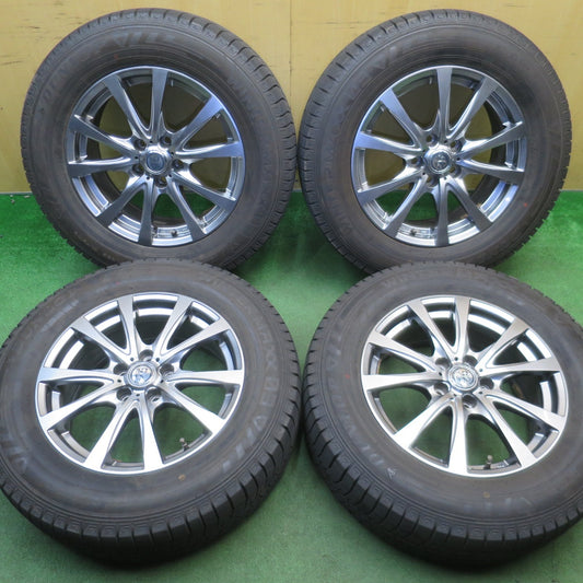 バリ溝！22年！キレイ！9.5分以上★スタッドレス 225/65R17 ダンロップ ウインターマックス 03 T.R.G. TRG 17インチ PCD114.3/5H★6021901NJス