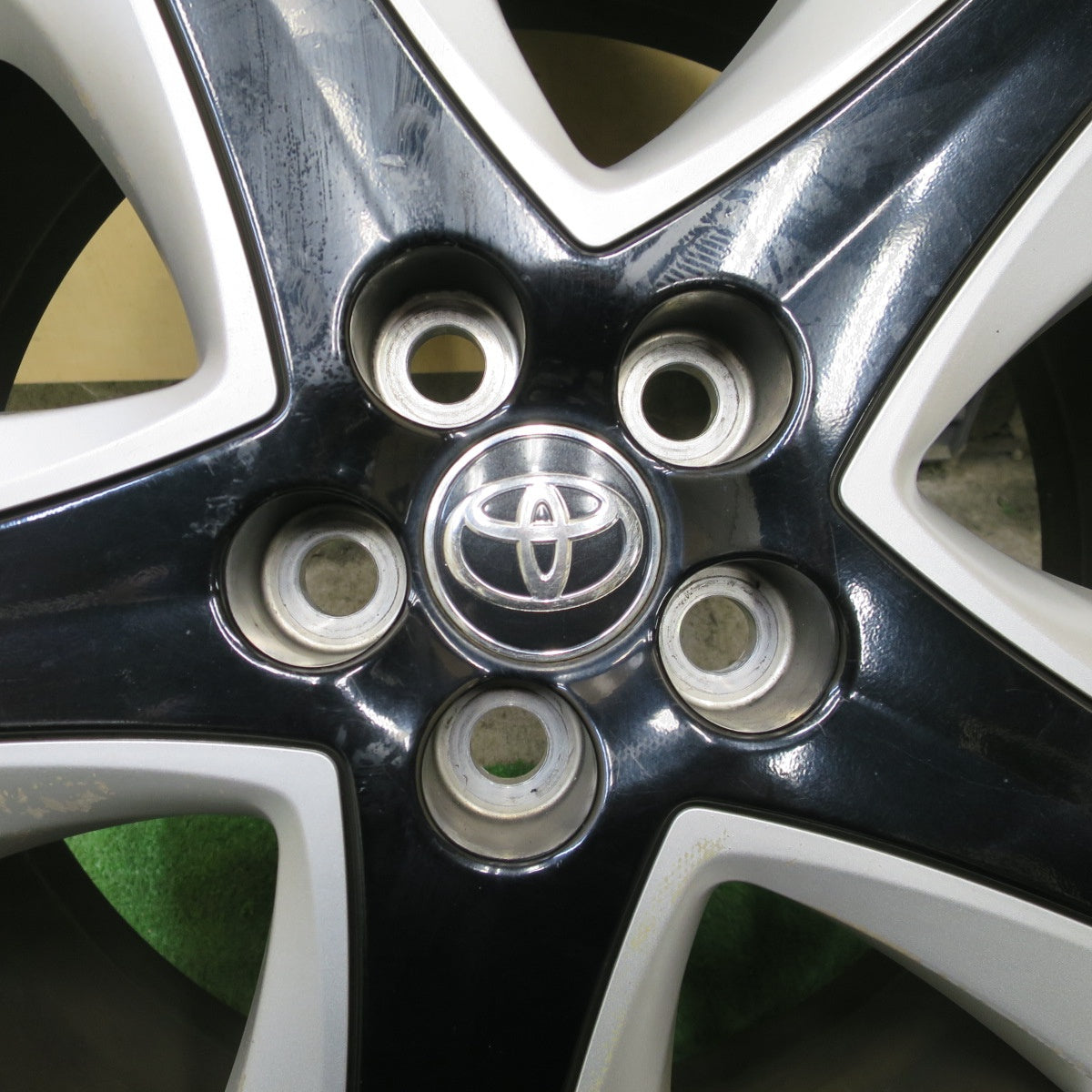 4本価格★トヨタ 50系 プリウス ツーリング 純正 ホイール 17インチ 17×7J PCD100/5H★6062206NGホ
