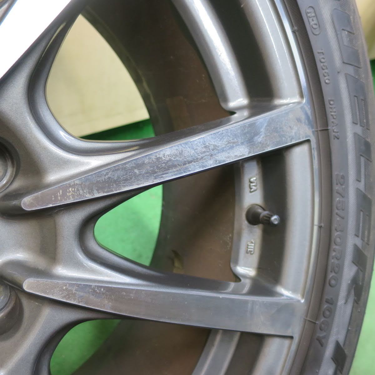 バリ溝！8.5分★ポルシェ カイエン 等 PROCEED MODEL PD-1 275/40R20 ブリヂストン デューラー H/P SPORT プロシード 20インチ PCD130/5H★5070203イノ