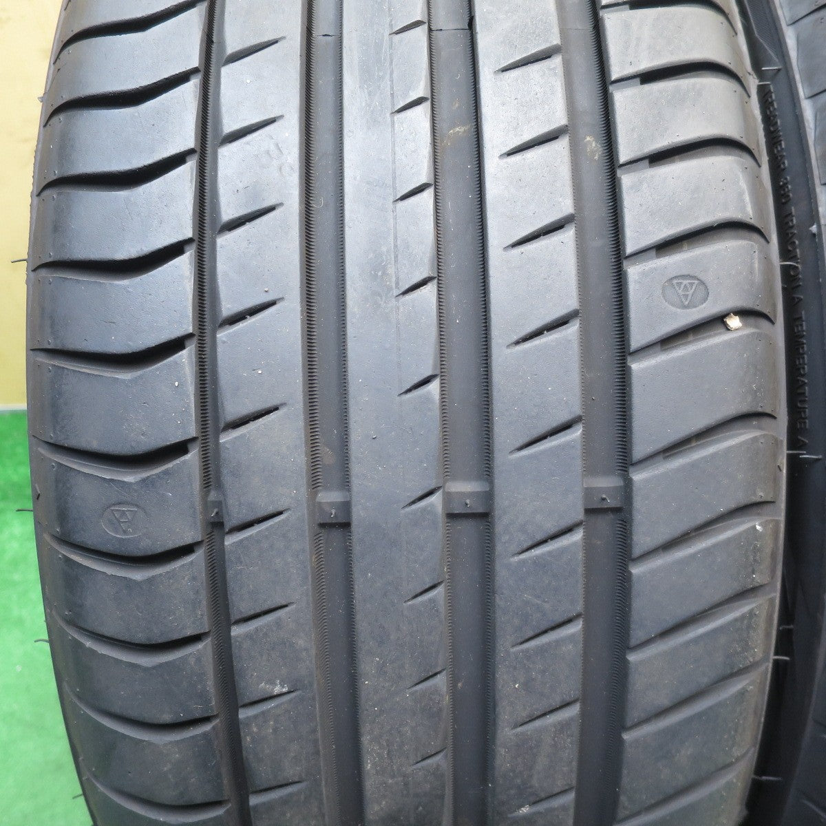 バリ溝！25年！キレイ！9分◎RMP 025F MiD 245/40R20 トライアングル EffeXSport TH202 20インチ PCD114.3/5H◎6091903NJノ
