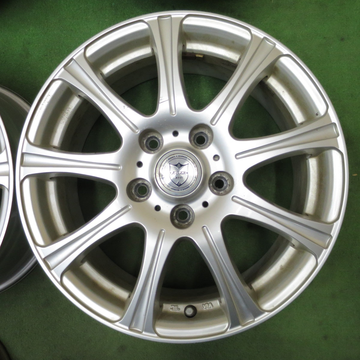 4本価格★JOKER weds 16インチ ホイール ジョーカー ウェッズ 16×6.5J PCD114.3/5H★6051504NGホ