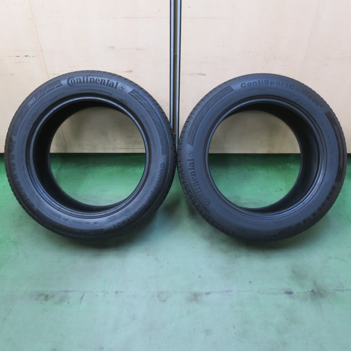 2本価格◎255/55R19 コンチネンタル コンチスポーツ コンタクト5 JLR タイヤ 19インチ ジャガー ランドローバー 等◎6092505イノタ