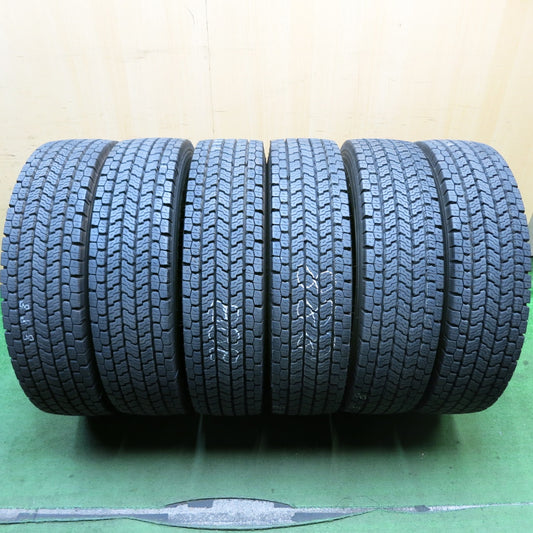 バリ溝！9分！6本★トラック タイヤ 225/80R17.5 123/122L スタッドレス ヨコハマ ZEN 902ZE 17.5インチ★5090601HAスタ