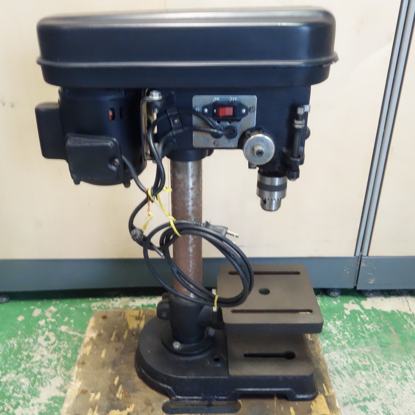 [送料無料] ☆新興製作所 卓上 ボール盤 DRILL-PRESS ドリル プレス 100V SD-13 穴あけ SHINKO 電動 工具☆