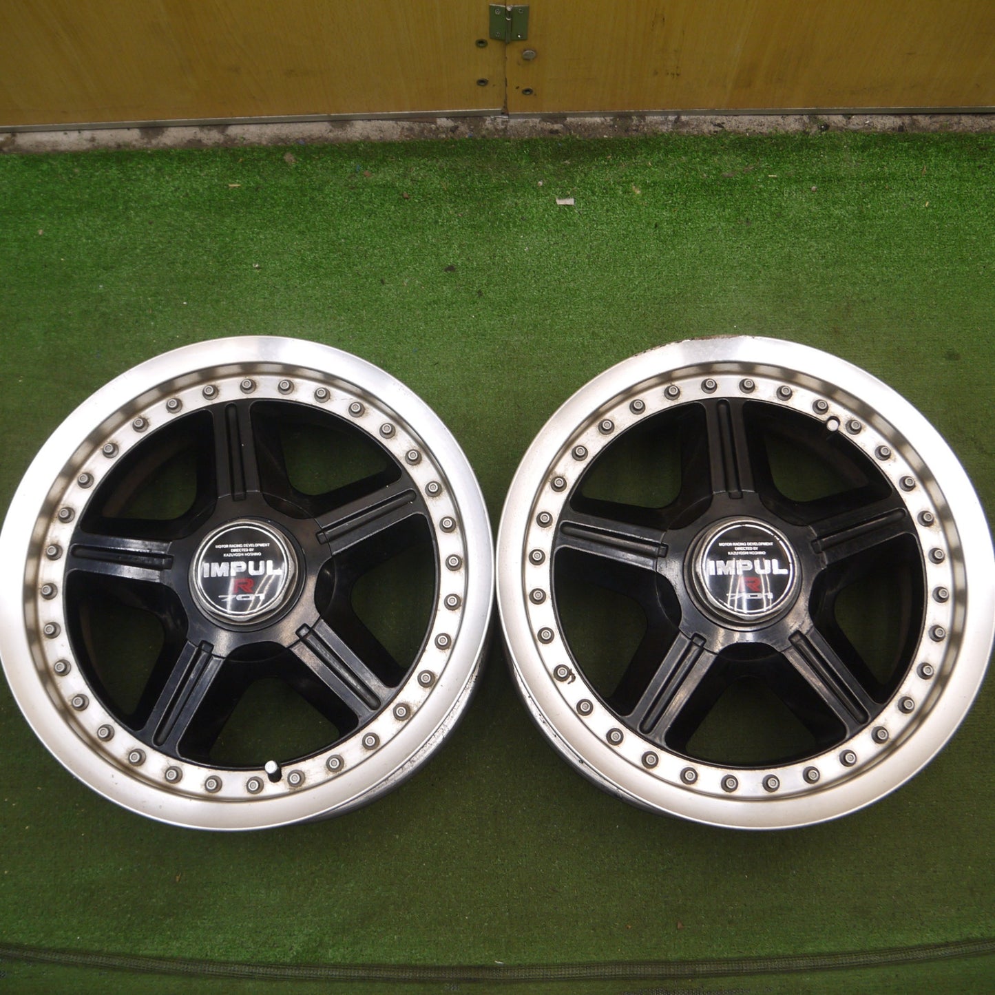*送料無料* 2本価格★IMPUL R 701 ホイール 15インチ 15×6.5JJ インパル PCD114.3/4H★4061203Hホ