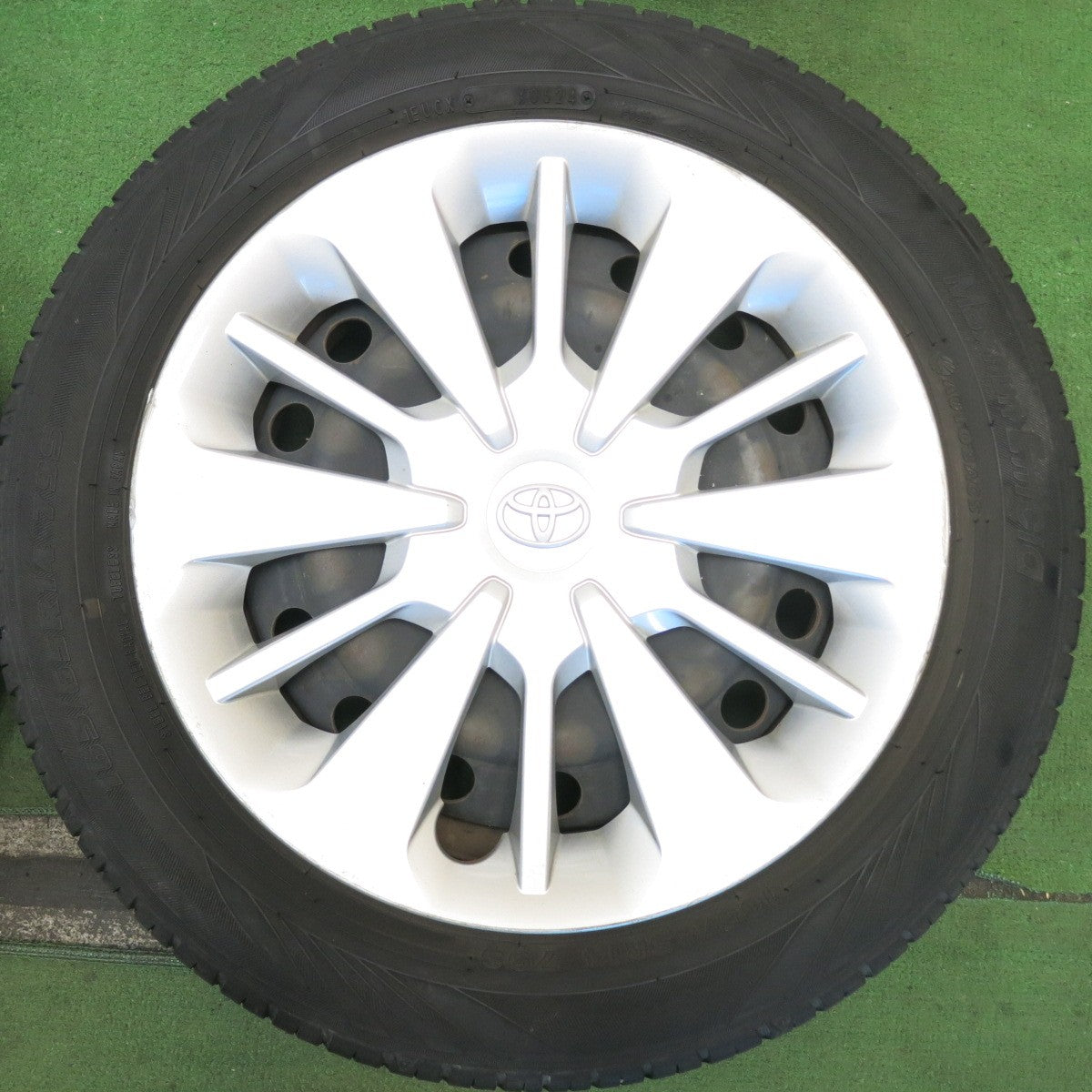 4本価格！24年◎トヨタ タンク ルーミー パッソ 等 純正 スチール 165/65R14 オートバックス Maxrun Efficia 14インチ PCD100/4H◎6082704HAノ