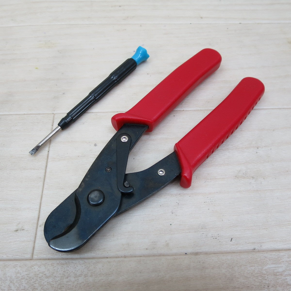 3点セット☆TSUNET - MK モジュラ プラグ 圧着 工具 キット MK52403C 通信工業 ケース付き ハンド ツール 道具☆