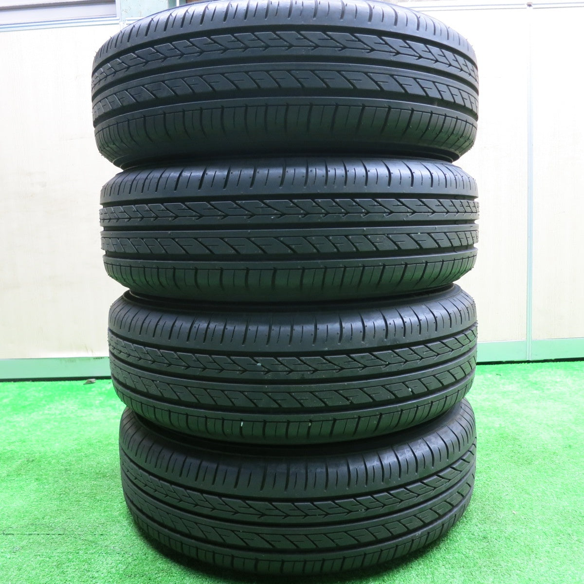 [送料無料] 新車外し！24年★ホンダ GB5 フリード 純正 スチール 185/65R15 ヨコハマ ブルーアース E50 E50C 15インチ PCD114.3/5H★4091602HAノ