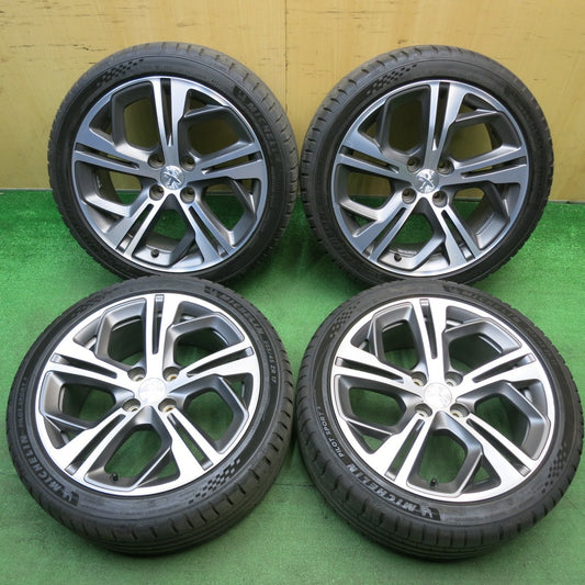バリ溝！24年！キレイ！8.5分★プジョー 208 GTi 純正 205/45R17 ミシュラン パイロット スポーツ5 PEUGEOT 17インチ PCD108/4H★6041213HAノ
