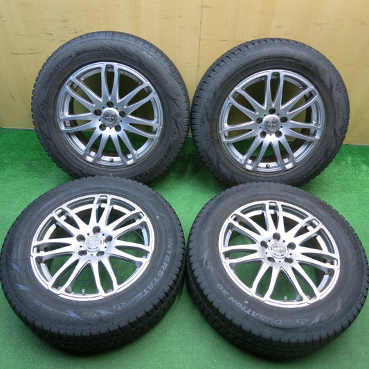 バリ溝！キレイ！8.5分★スタッドレス 225/65R17 インターステート DURATION 30 SG-E 社外 アルミ 17インチ PCD114.3/5H★5122112HAス