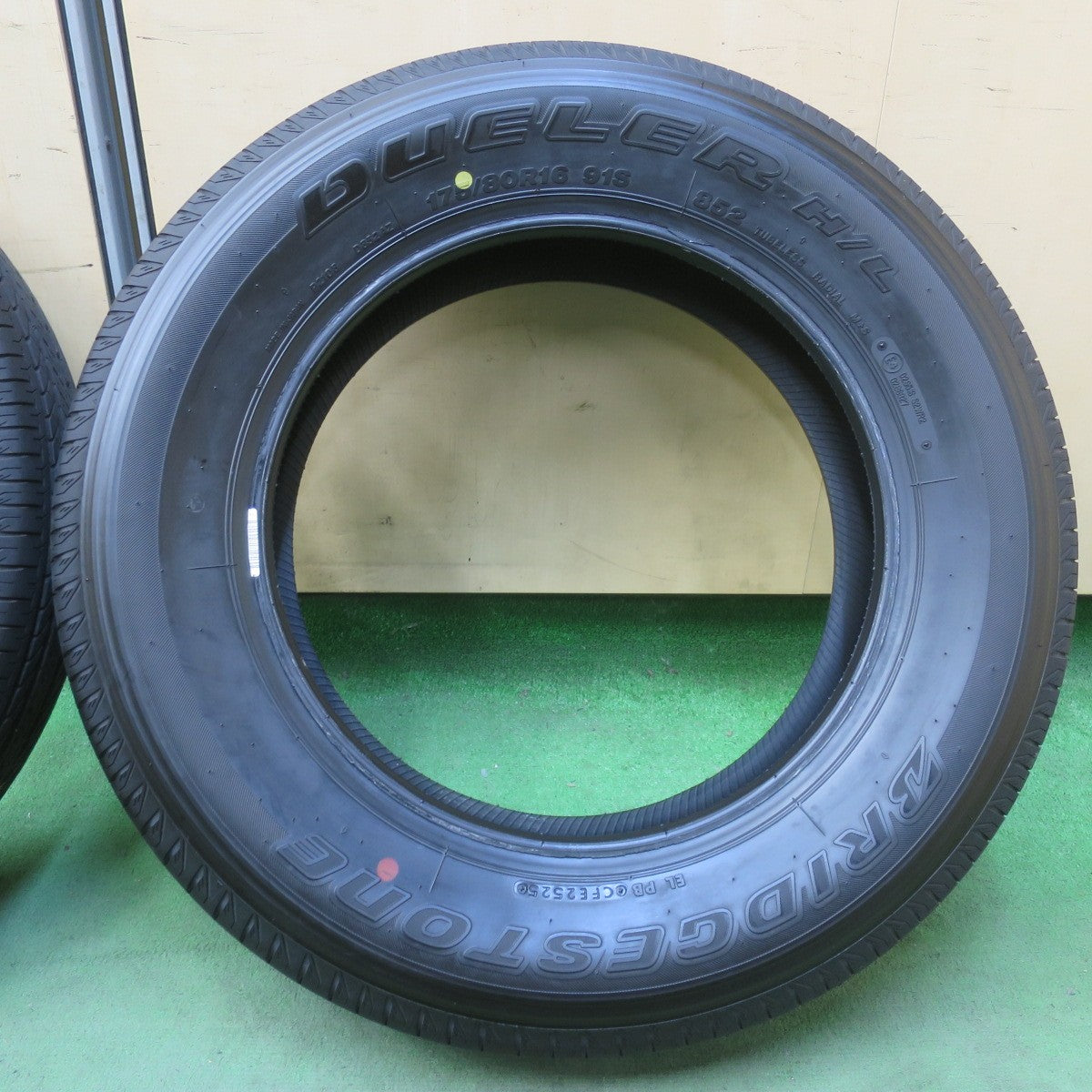 新車外し！25年★ジムニー 等 175/80R16 ブリヂストン デューラー H/L 852 DUELER 16インチ タイヤ★6031403イノタ