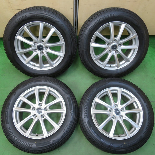 バリ溝！キレイ！9.5分★スタッドレス 225/60R17 ブリヂストン ブリザック DM-V3 PREO プレオ 17インチ PCD114.3/5H★5022713イス