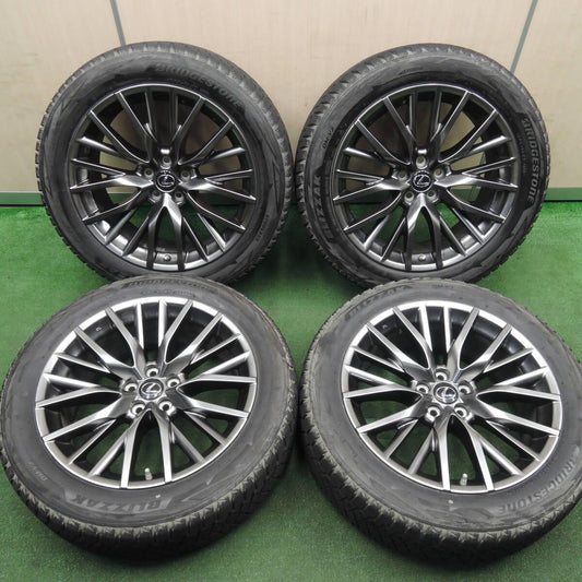 センサー付き！キレイ★レクサス RX Fスポーツ 純正 235/55R20 スタッドレス ブリヂストン DM-V2 PCD114.3/5H★3120909HAス