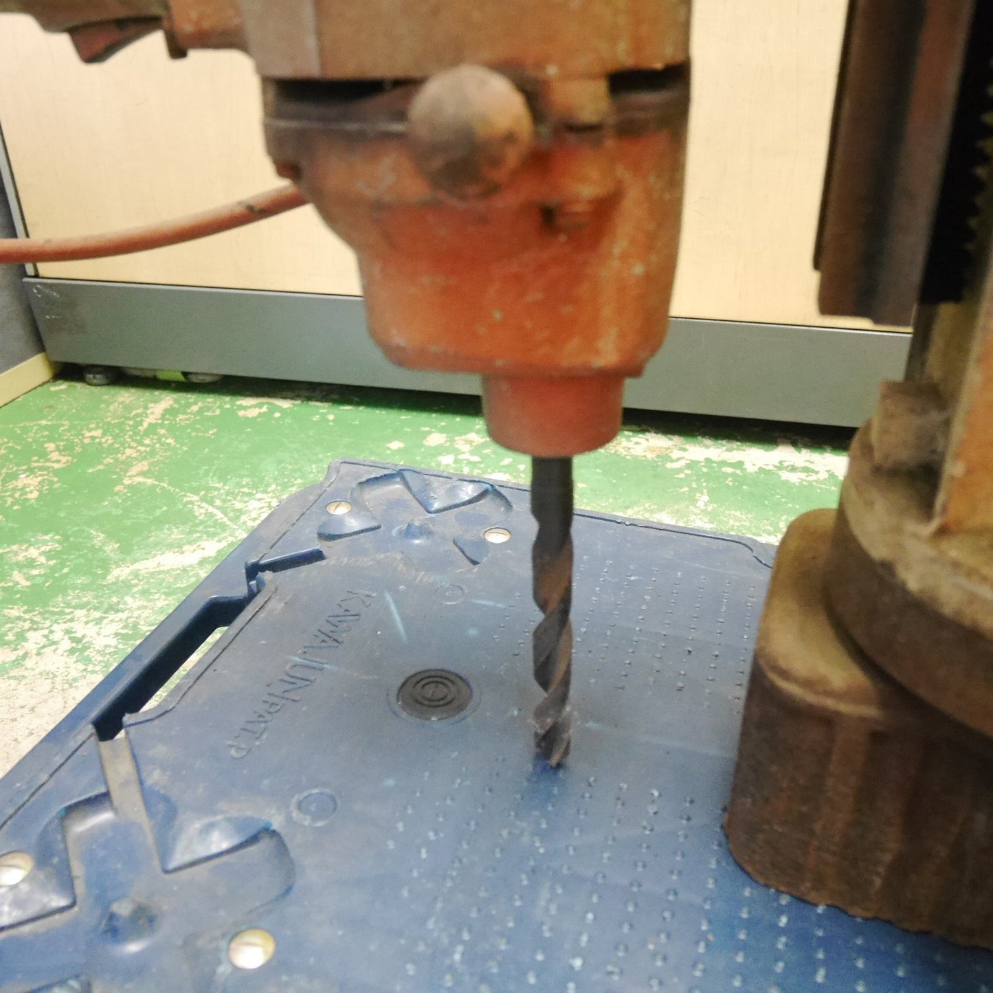 【岐阜発 直接引取限定】☆日東工器 ATRA MASTER 磁気ボール盤 M-250 アトラマスター 電動 工具 200V 穴あけ 加工 現状品☆