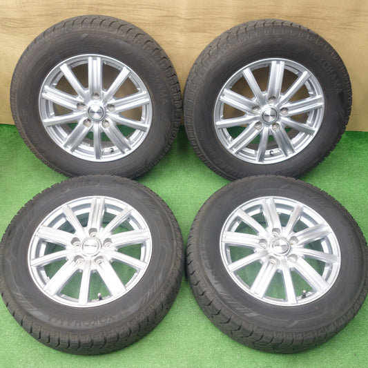 バリ溝！9分★スタッドレス 195/65R15 ヨコハマ アイスガード iG60 ESFORM 社外 アルミ 15インチ PCD114.3/5H★6021503KTス