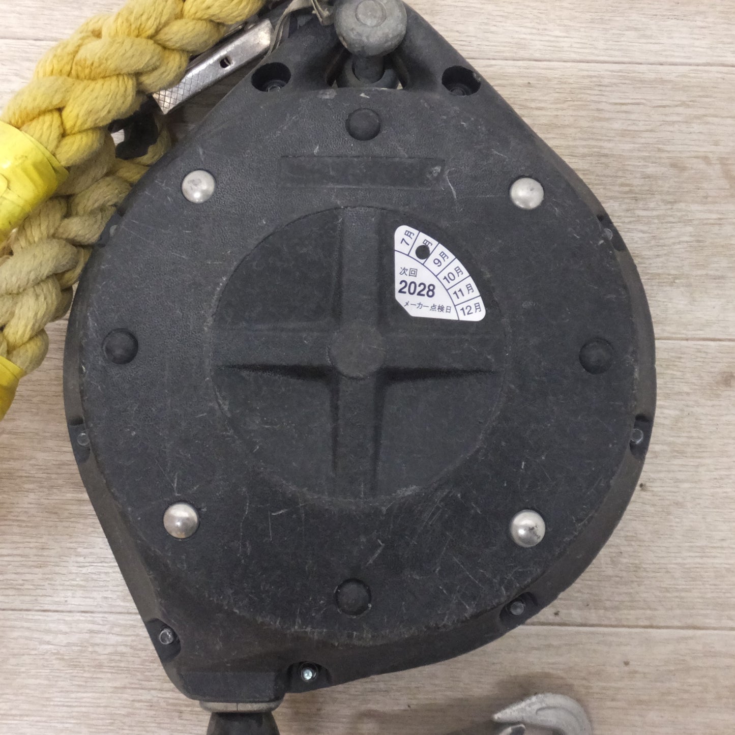 [送料無料] ★キョーワ KYOWA キョーワ式 安全ブロック SAFETY BLOCK ワイヤロープタイプ LB-12 12m　最大使用質量 85kg「4」★