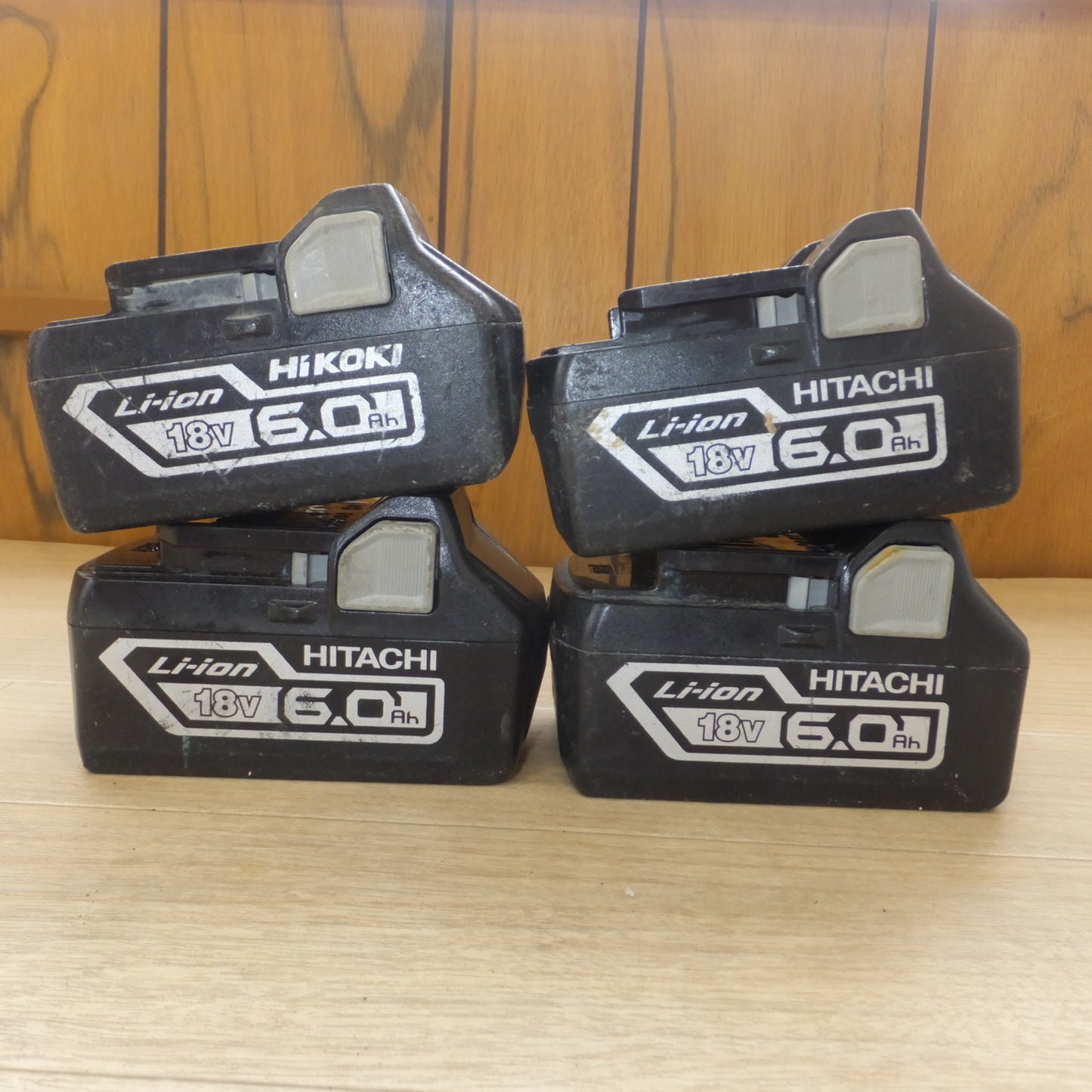 [送料無料] ★ハイコーキ HiKOKI 日立 HITACHI 蓄電池 BSL1860　DC18V 6.0Ah 108Wh Li-ion　4個 セット★