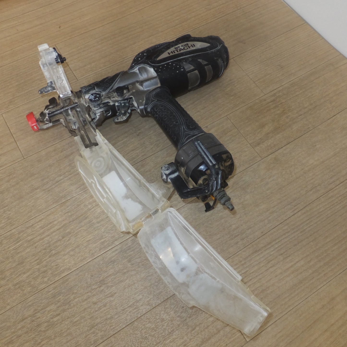 [送料無料] ジャンク★日立 HITACHI 4mm 高圧ねじ打機 WF4H2 使用空気圧力 1.76～2.26MPa★