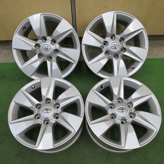 キレイ★トヨタ 150系 ランクル プラド 純正 ホイール 17インチ 17×7.5J PCD139.7/6H★6051905NGホ