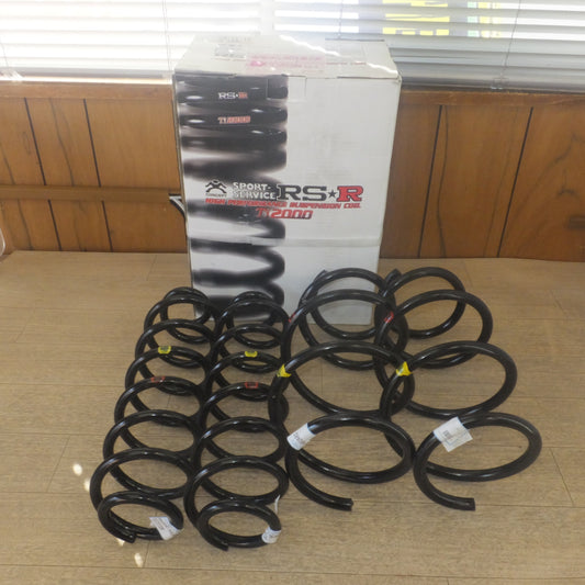 [送料無料] 新車外し 美品★トヨタ 純正 スプリング 4本 セット　ハリアー MXUA80 ガソリン車 2WD Zグレード 着用品★